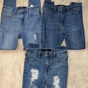 hollister jean bundle $40